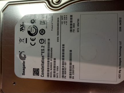 Жесткие диски 3.5 SATA Seagate 2Tb 2 шт