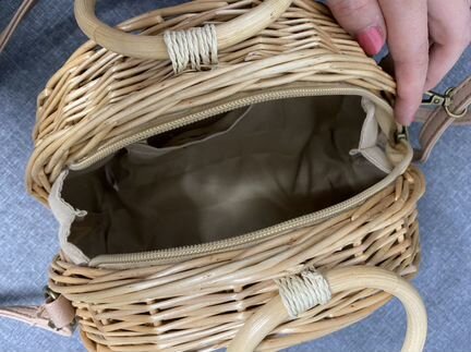 Соломенная сумочка