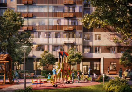 1-к квартира, 38.3 м², 8/14 эт.