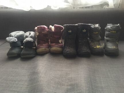Зимняя детская обувь