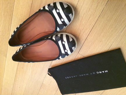 Балетки-мышки Marc By Marc Jacobs