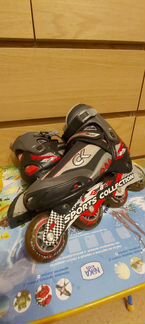 Коньки роликовые Sports Collection Bravo red