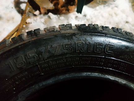 Шины зимние 185/75/16с