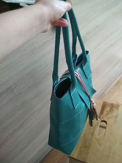 Сумка бирюзовая