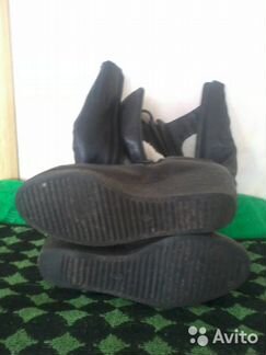 Европейские (Hogl, Австрия) зимние кожаные сапоги