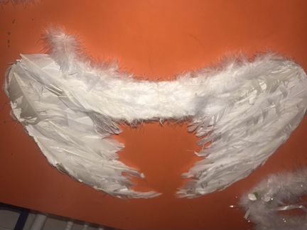 Крылья Ангела и бабочки, венки Ангела