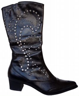 Новые кожанные сапоги hogl, р-р 40