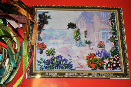 Вышивка лентами, набор для вышивания