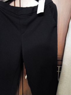 Новые брюки Uniqlo из ткани понте размер XL