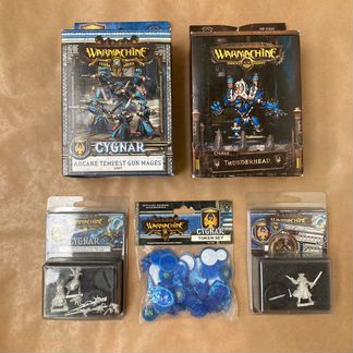 Warmachine Cygnar игровой набор и маркеры