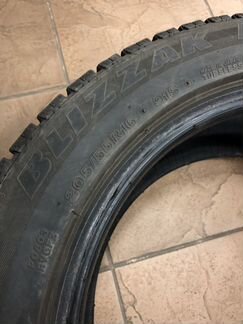 2 зимних покрышки Bridgestone R16 205/55