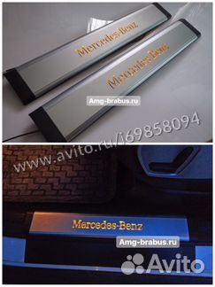 Накладки с подсветкой Mercedes для GL class X164