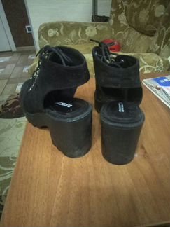 Ботинки супермодные Верх кожа и замша