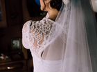 Свадебное платье кружевное 42-44 объявление продам