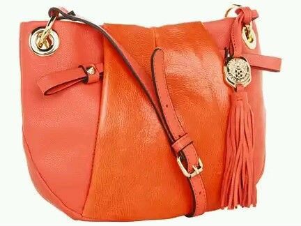 Модная мандариновая сумка Vince Camuto