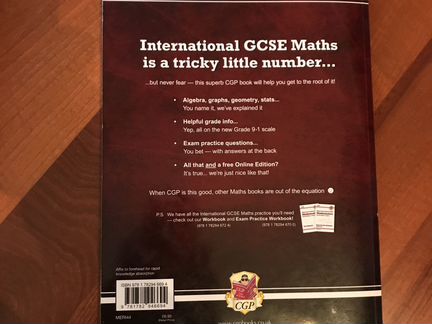 Gcse Mathematics Grade 9-1 Course для 10-11 англий