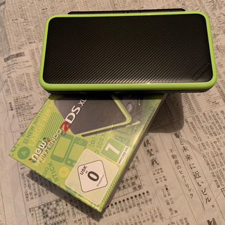 New Nintendo 2DS XL Lime-Black Лицензия
