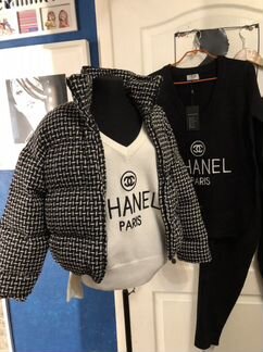 Куртка пуховик Chanel 50/56