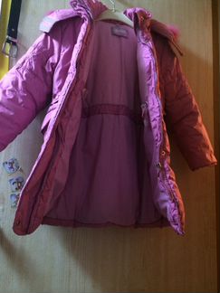 Пальто, комбез зима 128-134 kiko