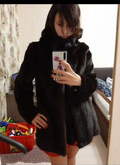 Шуба норка (автоледи) почти новая