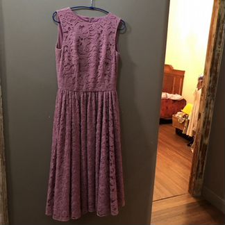 Платье Charisma оригинал в стиле ретро розовое кру