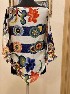 Roberto Cavalli, лёгкий шёлковый топ