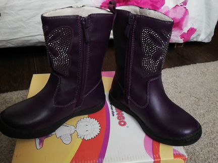 Сапоги демисезонные для девочки фламинго