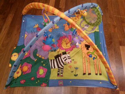 Mega Bloks, коврик Tiny Love, погремушки