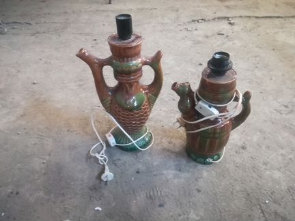 Лампа из Скапинской керамики