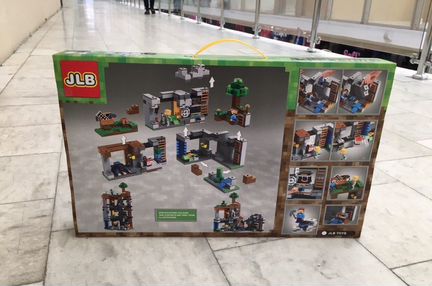 Майнкрафт 734 деталей