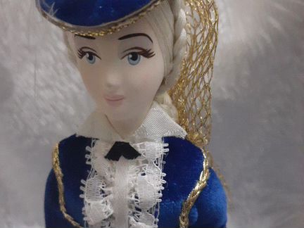 Кукла ручной работы коллекционная с паспортом