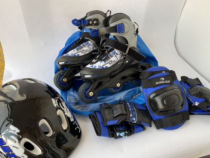 Роликовые коньки раздвижные 27-30