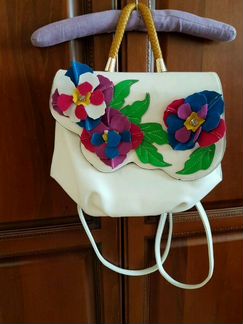 Сумка белая новая