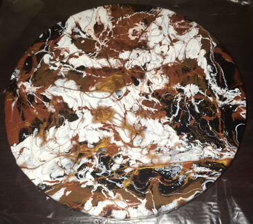 Картина из эпоксидной смолы 30см