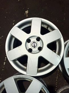 Диски бу литые R15 LU на Nissan
