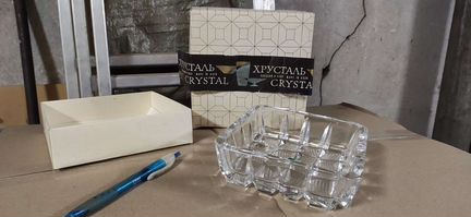 Хрустальная пепельница