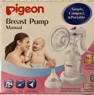 Молокоотсос Pigeon Breast Pump + пакеты + прокладк