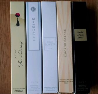 Миниверсии ароматов Avon. Женские и мужские