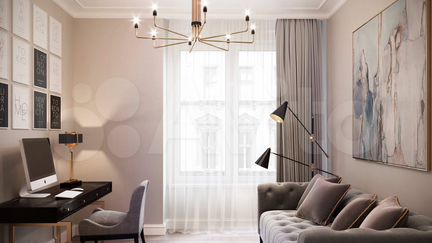 2-к квартира, 84 м², 41/51 эт.