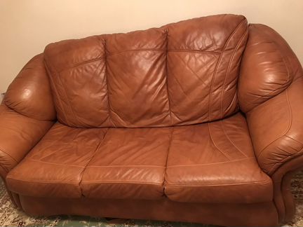 Кожанный диван