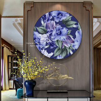 Картина цветы принт холст живопись в интерьер