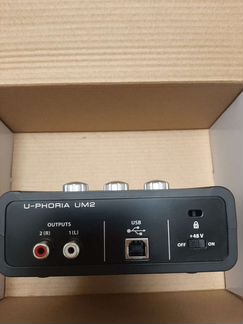 Внешняя звуковая карта behringer