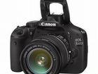 Canon EOS 550D kit 18-55 + объектив 50 1.4, вспышк