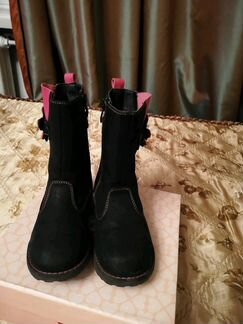 Сапоги демисезонные на байке