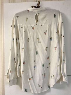 Блузка Zara. Блузка для пятничных офисных будней )