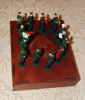 Солдатики Полный набор серия 74 мм копия из олова