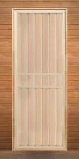 Двери в Парную Глухая Крепкие Липа