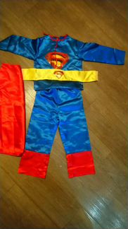 Карнавальный костюм супер мен на мальчика 5-6 лет