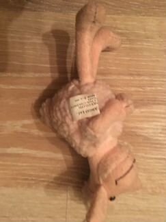 Игрушка мягкая брелок овечка