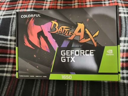 Видеокарта Nvidia GTX 1650 4GB
